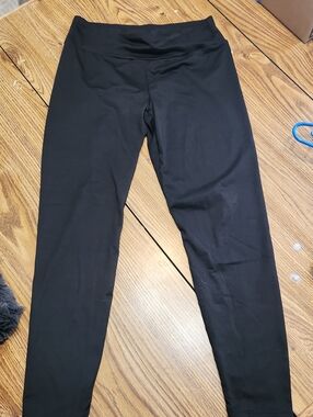 One Step Ahead Black High-Waist Leggings